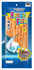 Fresh Fish Brand Barbecue Flavour Dried Fish Snack, No Fat, 80g, Product of Thailand, Halal