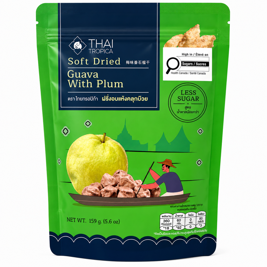 Thai Tropica Soft Dried Guava with Plum seasoning 159g
